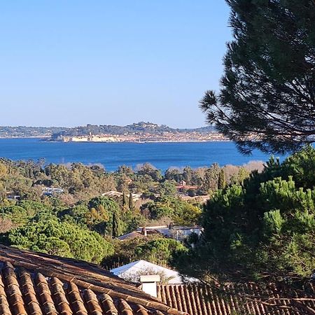 Eden Lou, L'Appart Appartement Climatise Avec Vue Exceptionnelle Sur Saint Tropez Grimaud Dış mekan fotoğraf